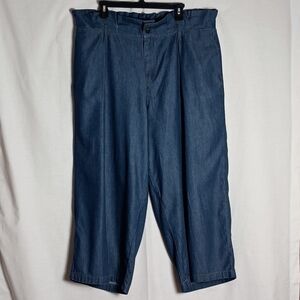 Eloquii Blue Wide Leg Pants